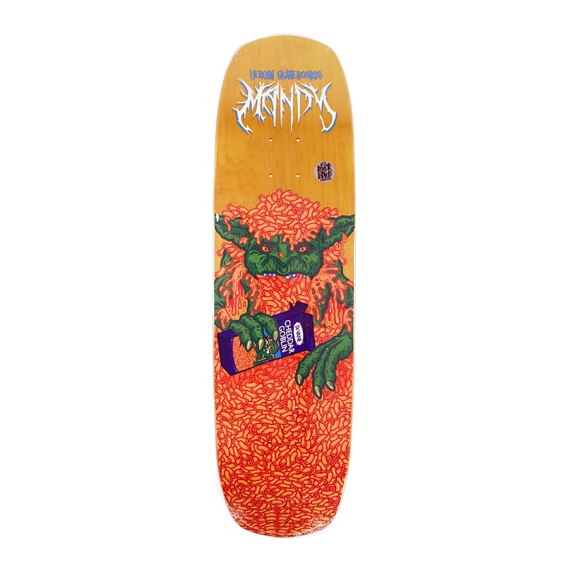 Heroin – 9″ – Mandy X Tod Bratrud Deck – Yellow Stain