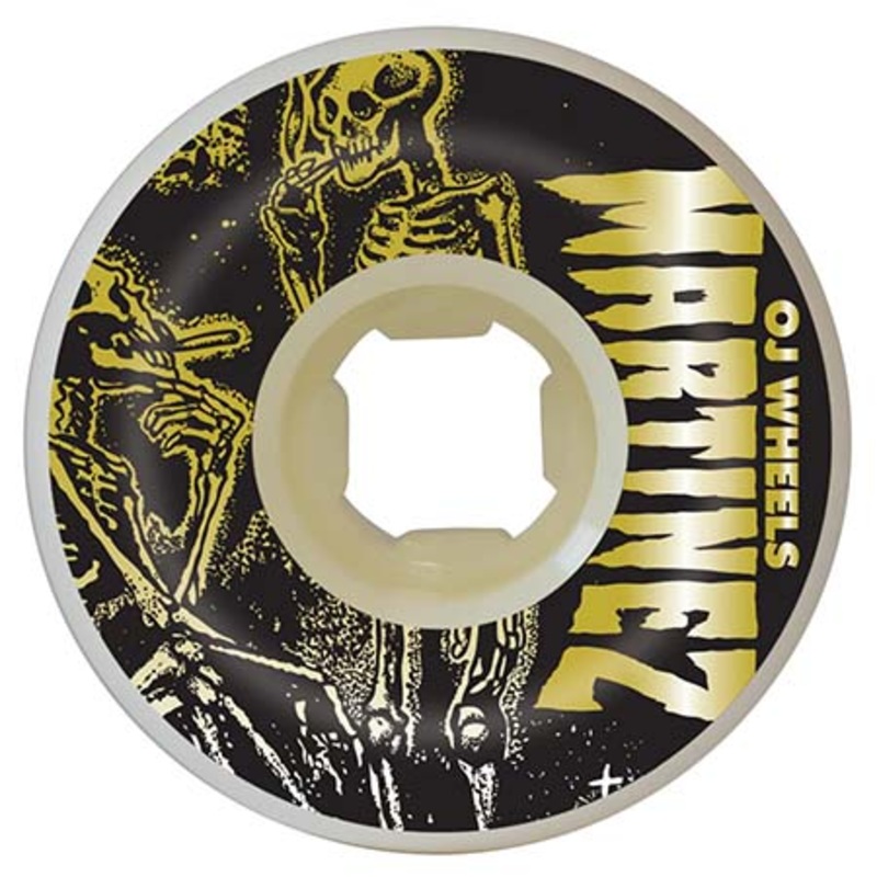 OJ 3 Milton Martinez Gold Skeletons Double Duro Mini Combo 101a/95a Wheels White 56mm