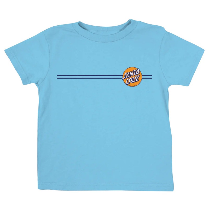Other Dot S/S Midweight T-Shirt Carolina Blue 7 Kids Santa Cruz 2T