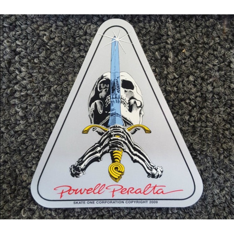 Powell Peralta Skull and Sword – STICKER