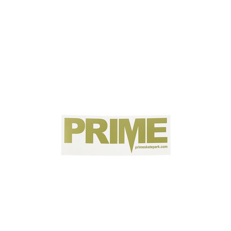 Prime Delux OG SP Sticker M – Clear / Gold