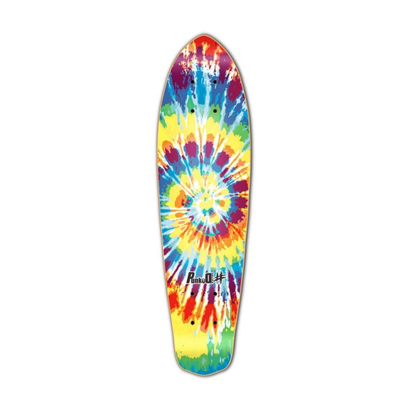 Punked Micro Cruiser  Deck – Tiedye Original Deck
