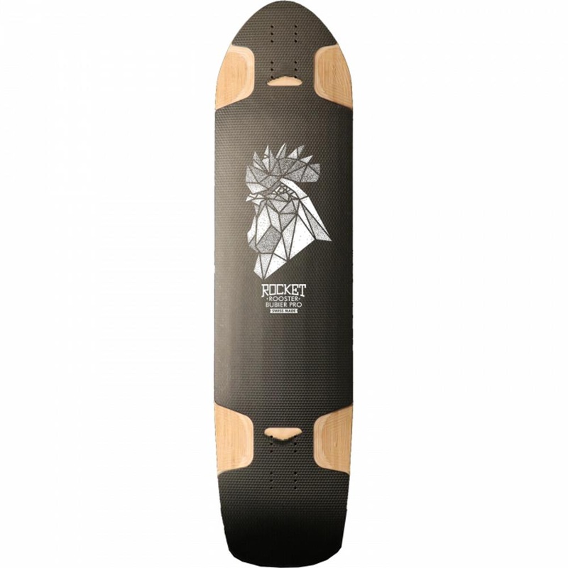 Rocket Rooster Bubier Pro 39.1″ Downhill/Freeride Longboard Deck – 10YR Deck
