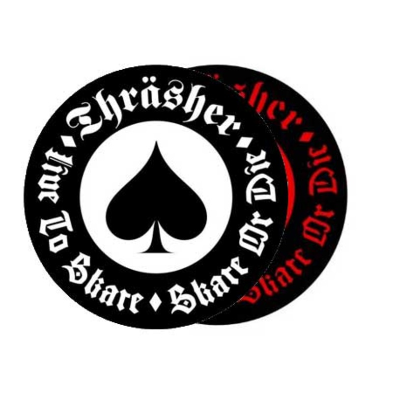 Thrasher Magazine Oath Sticker Assorted N/A