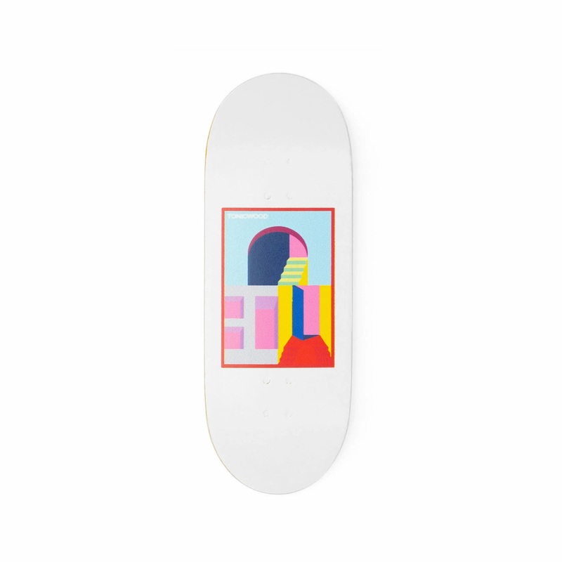 TonicWood Memory Fingerboard Deck 32mm Popsicle 7-Ply Original