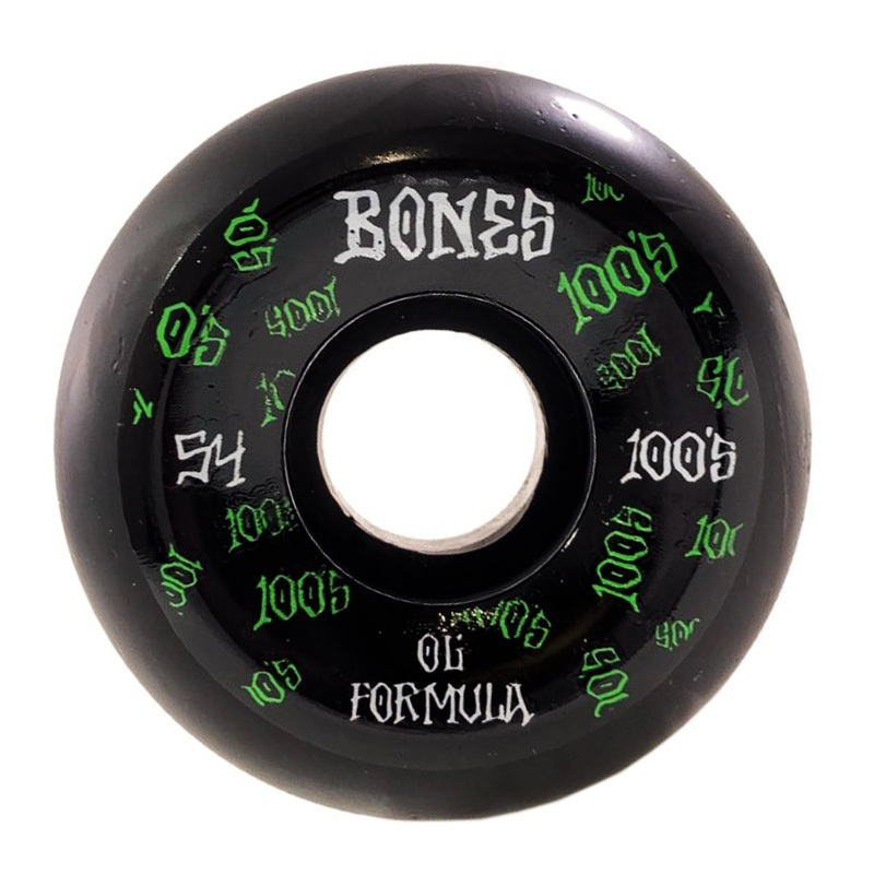 Bones – 54mm – 100’s V5 #3 Sidecuts Wheels – Black