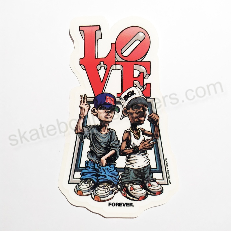 DGK “Love Forever” Skateboard Sticker