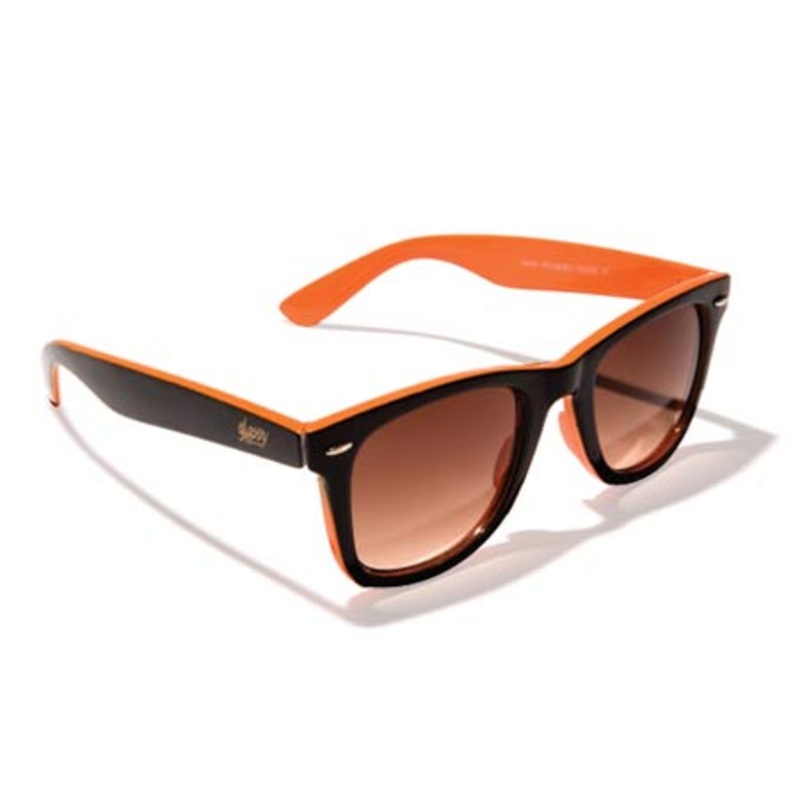 Glassy Sunglasses Leonard Halfy Sunglasses Black/ Orange One size fits all