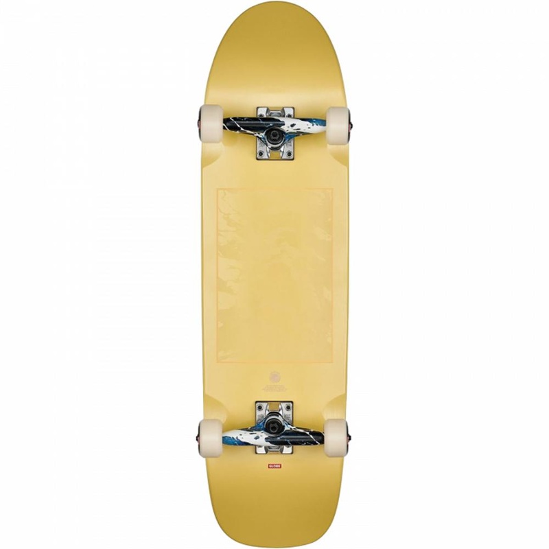 Globe Shooter 8.6″ Yellow/ComeHell Skateboard Complete