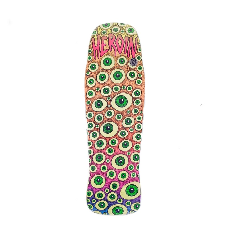 Heroin Skateboards – 9″ – Mini Eyeballer Deck – Multi