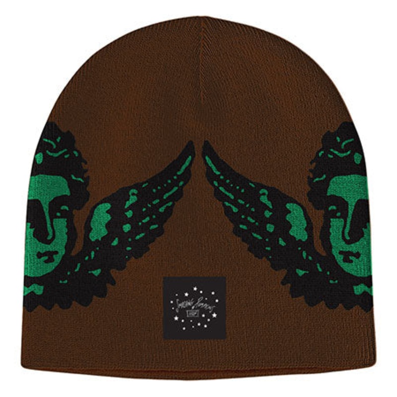 HUF HUF x Smashing Pumpkins Cherub Skull Beanie Brown One size fits all