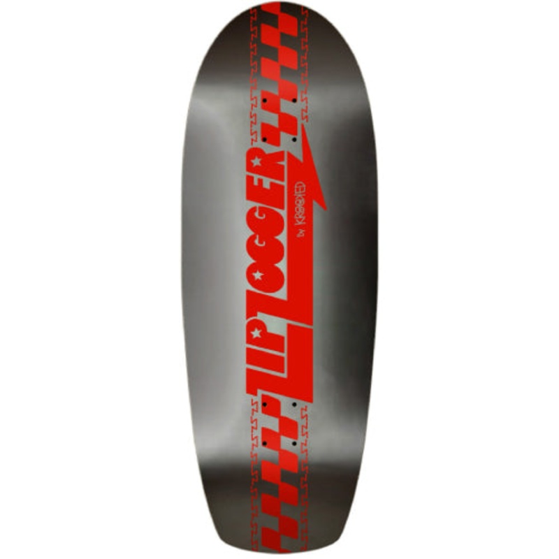 Krooked Zip Zogger Black Foil Shaped Skateboard Deck 10.75″ 10.75″