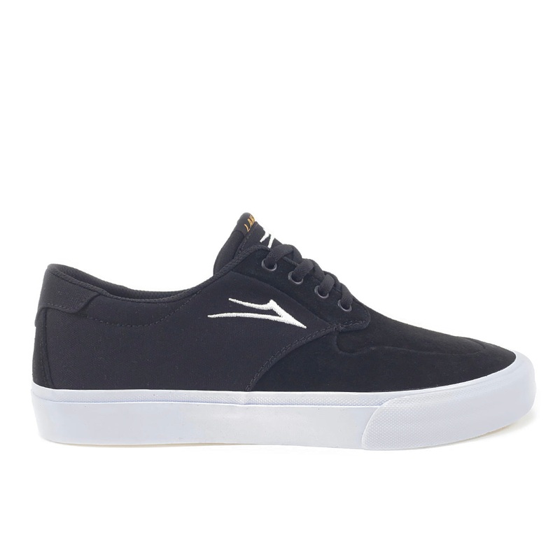 Lakai Riley 3 Shoes – Black Suede UK 7