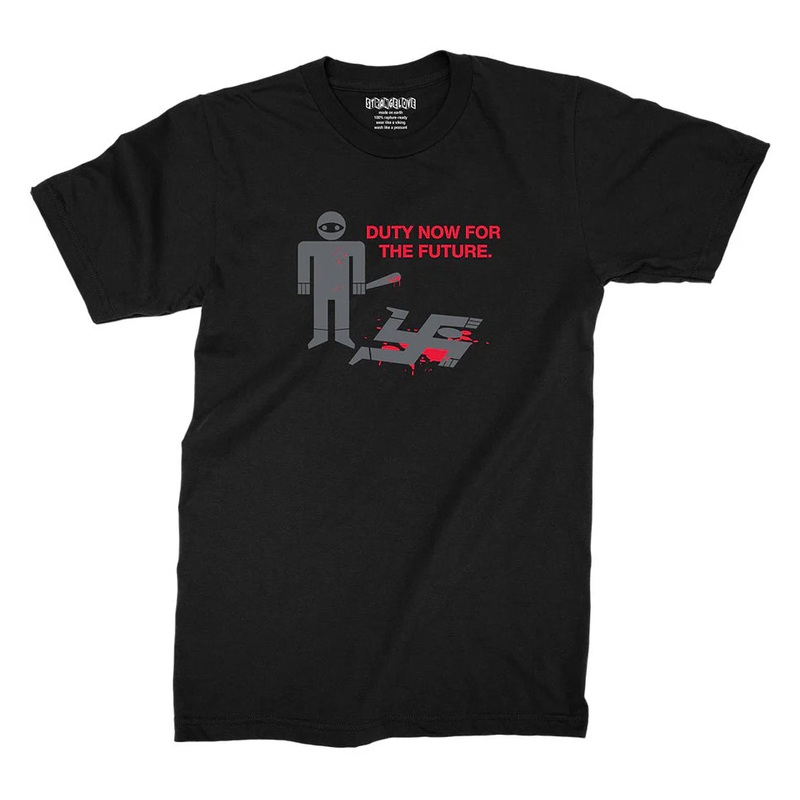 Strangelove Duty Now For The Future T Shirt Black Medium