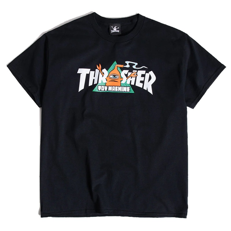Thrasher Magazine Toy Machine Vortex T Shirt Black Medium