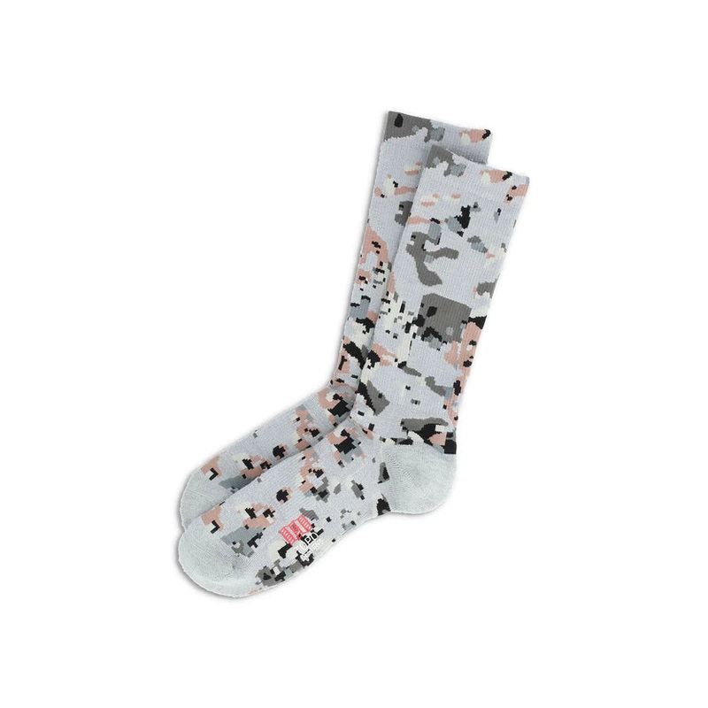 Topo Designs Town SockSlate Nebula L/XL