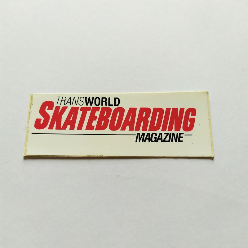Transworld Skateboarding Magazine Sticker