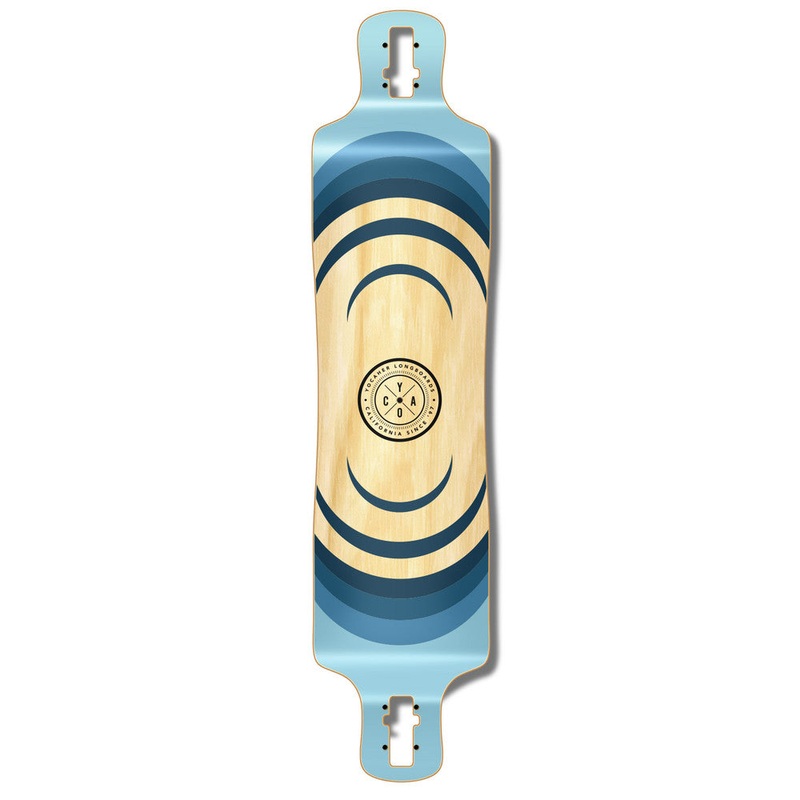 Yocaher Ripple 40.75″ Lowrider Longboard Deck – Earth Series