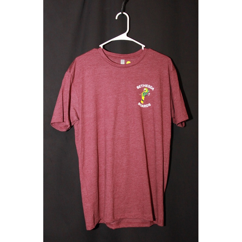 Bethesda Board Next Level (White Logo) Shirts Small Cream