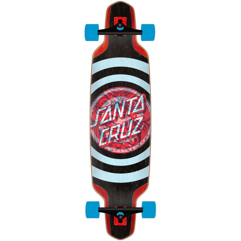 Decoder Roskopp 9.50in x 37.52in Drop Down Cruiser Skateboard Santa Cruz