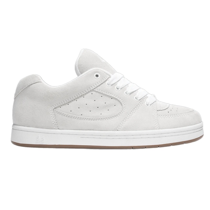 ES Accel OG White Gum Skate Shoes 7