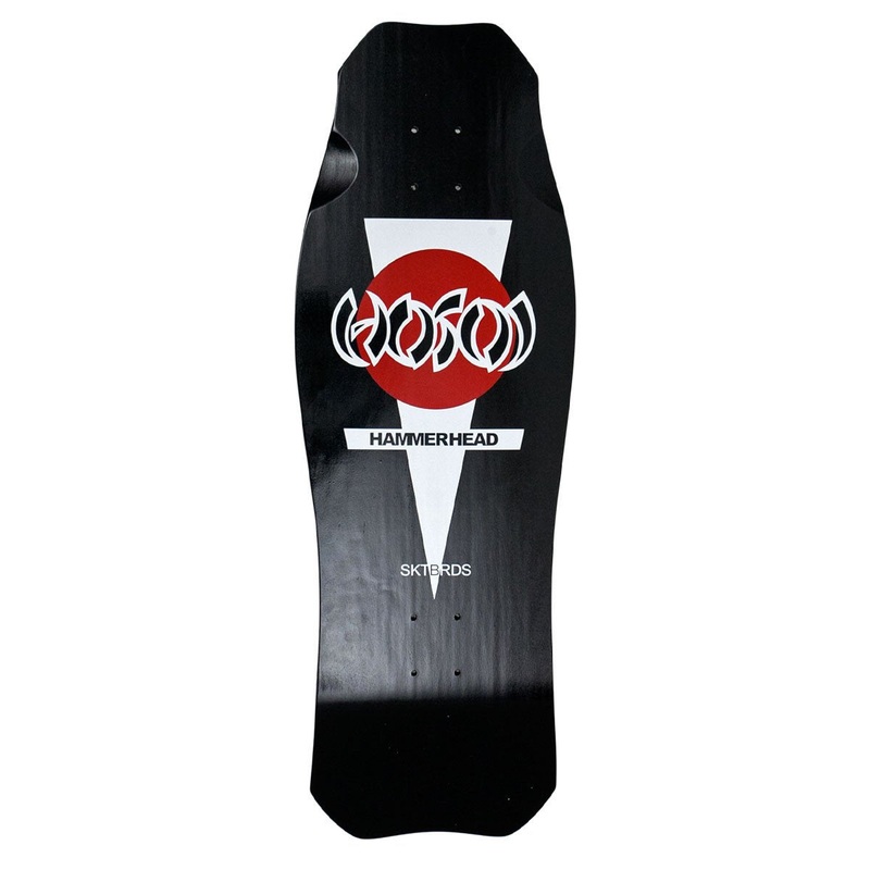 Hosoi Skateboards OG Hammerhead 10.5″ Skateboard Deck Black