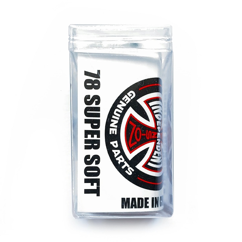 Independent Bushings Standard Cylinder Super Soft 78 – White