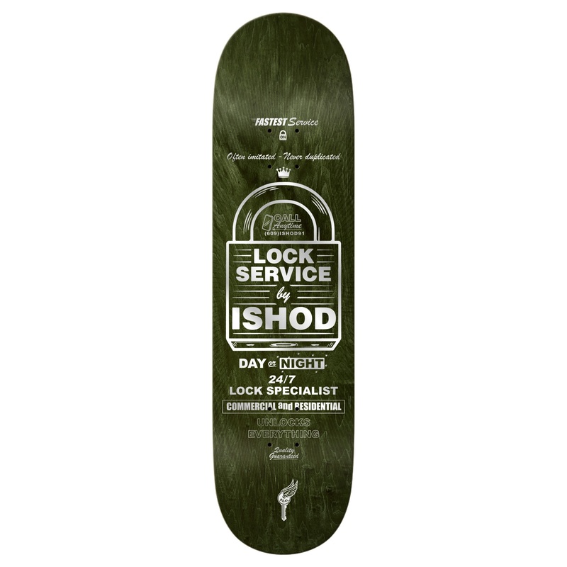 Ishod On Lock 8.38″ Skateboard Deck 8.38″