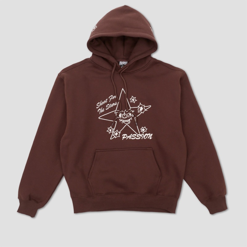 Passion Target Practice Tracksuit Hood Brown Small