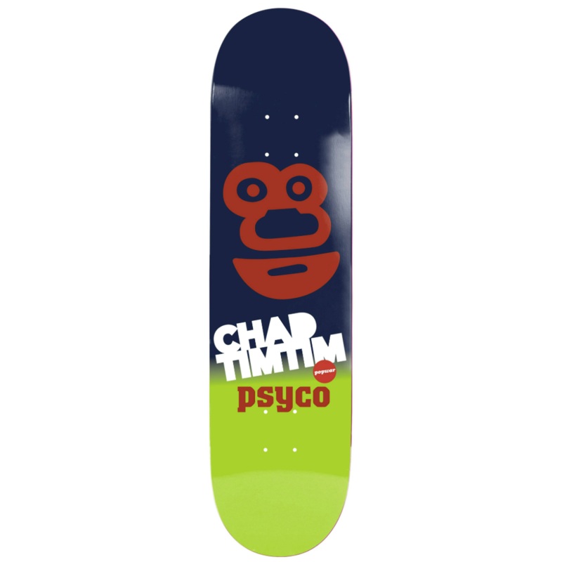 Popwar Chad Tim Tim Psyco 8.50″ Skateboard Deck 8.50″