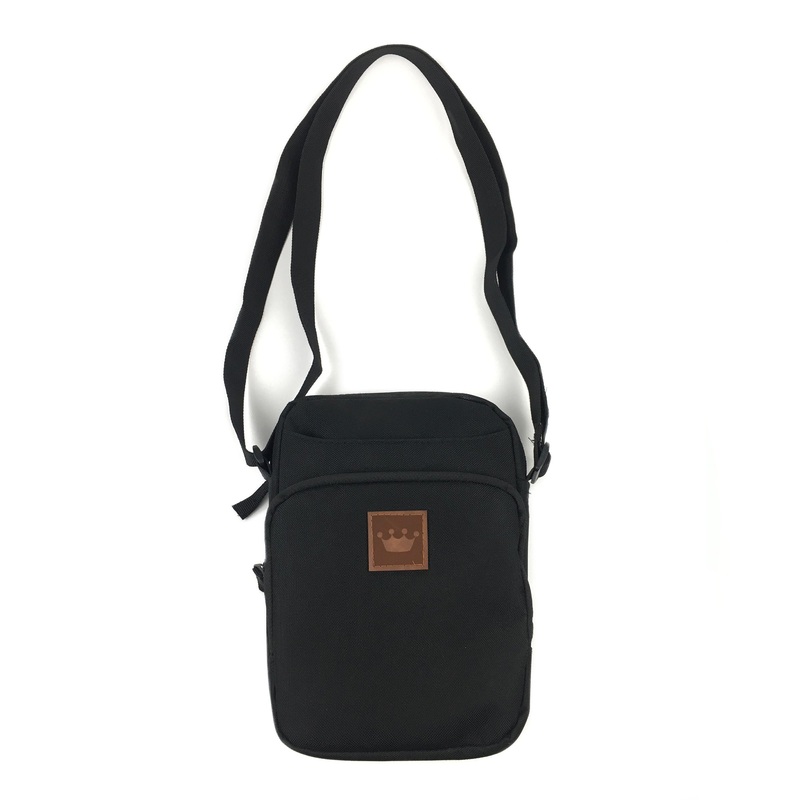 Prime Delux Shoulder Pack – Black / Brown