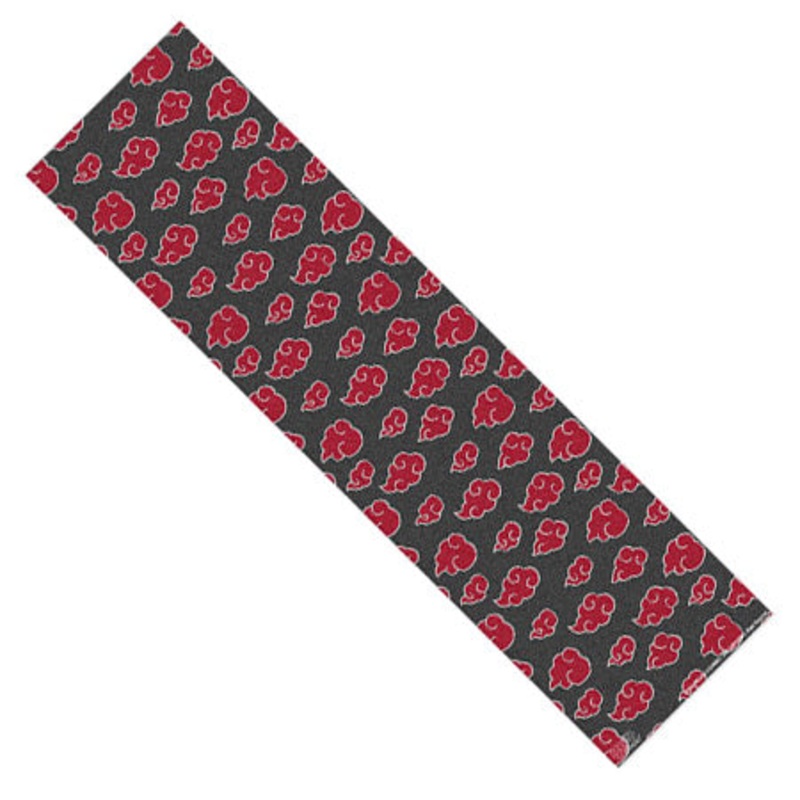 Primitive Skateboarding Naruto x Primitive Clouds Griptape Sheet Black 9 X 33