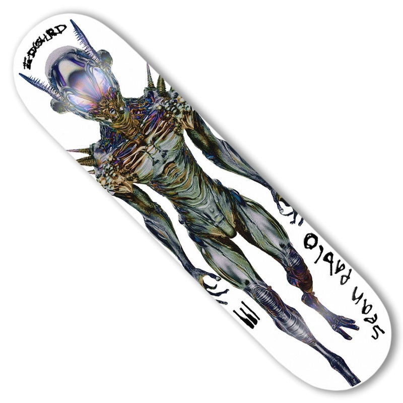 Sean Pablo Flexrx EDGLRD Deck 8.18×31.7 Skateboard Multicolor