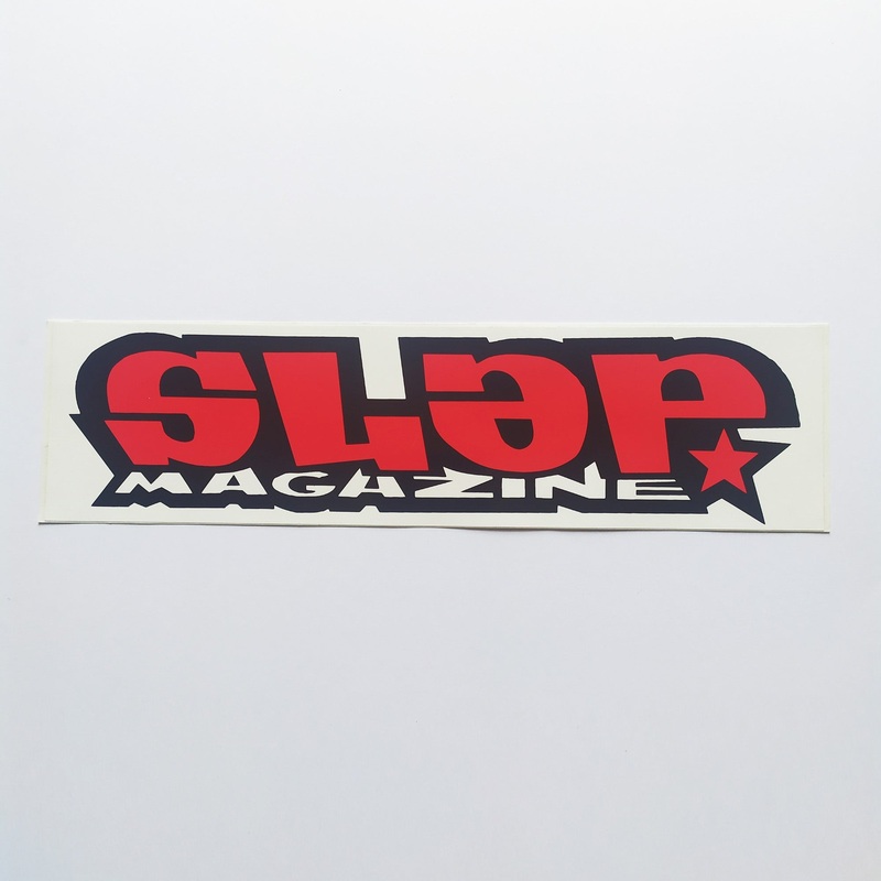 Slap Magazine Old Skateboard Sticker