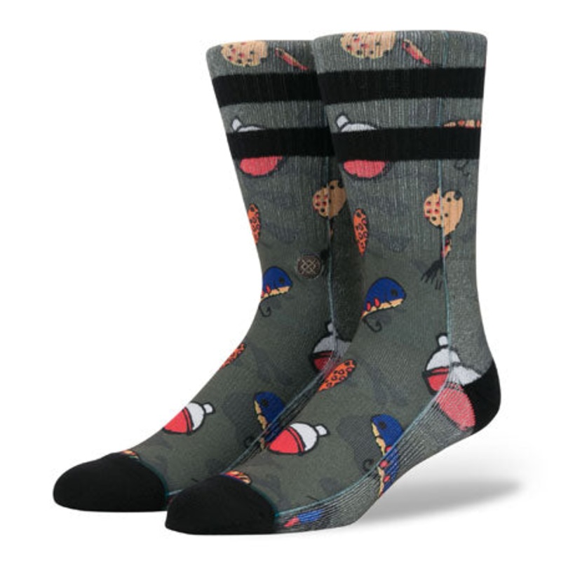Stance Lure Socks Green Large