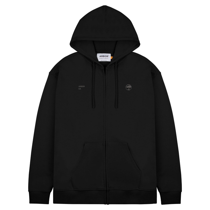 Surplus Zip Hood – Black Small Black