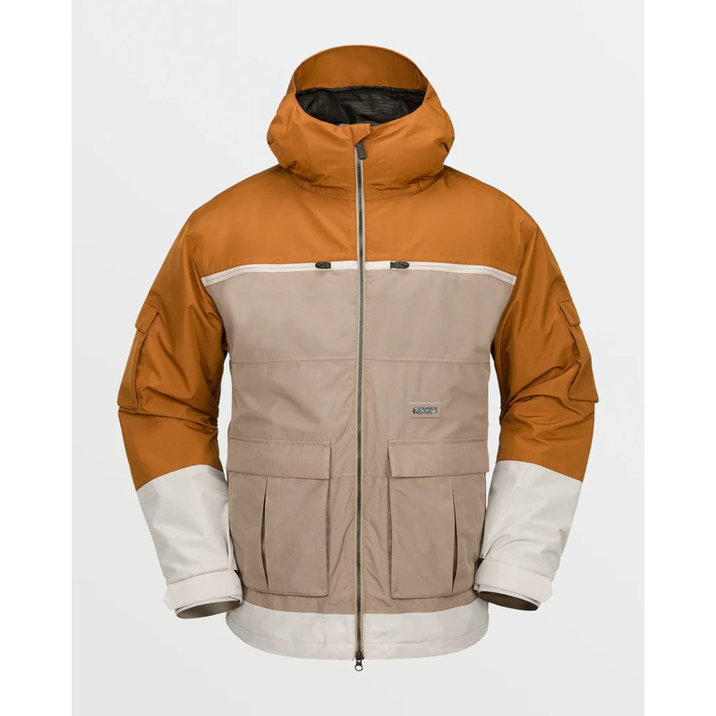 Volcom Nightbreaker 20k Jacket Chestnut Brown MD