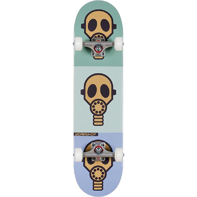 Alien Workshop Gas Mask Pastel 7.75″ Skateboard Complete