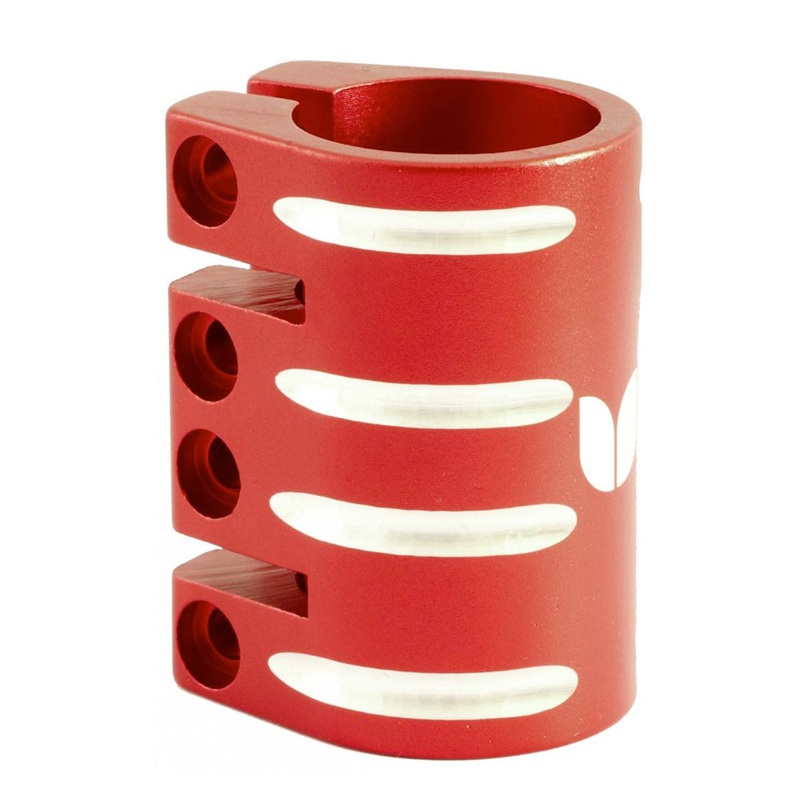 Blazer Pro Quad Clamp With Shim Red
