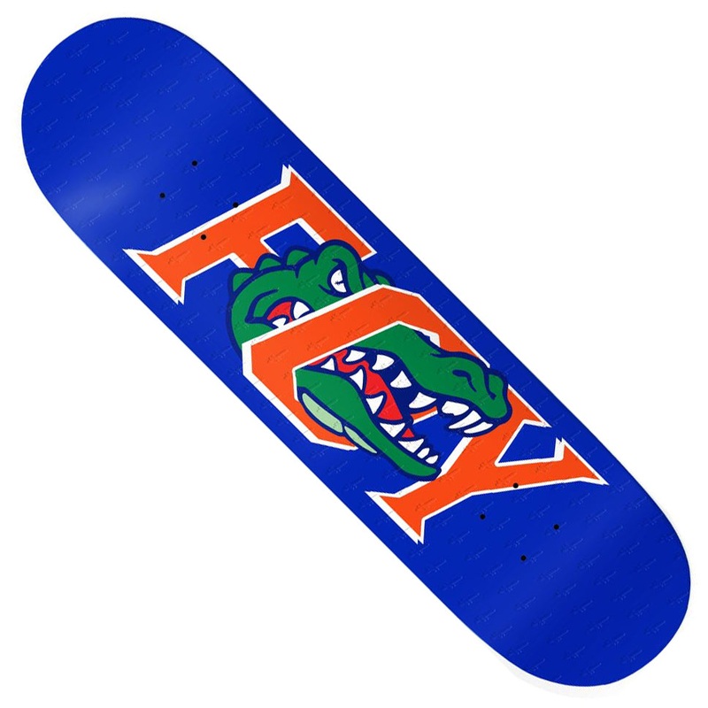 Deathwish Jamie Foy Gator Twin Tail Deck Blue 8.5 x 31.875 WB:14.28