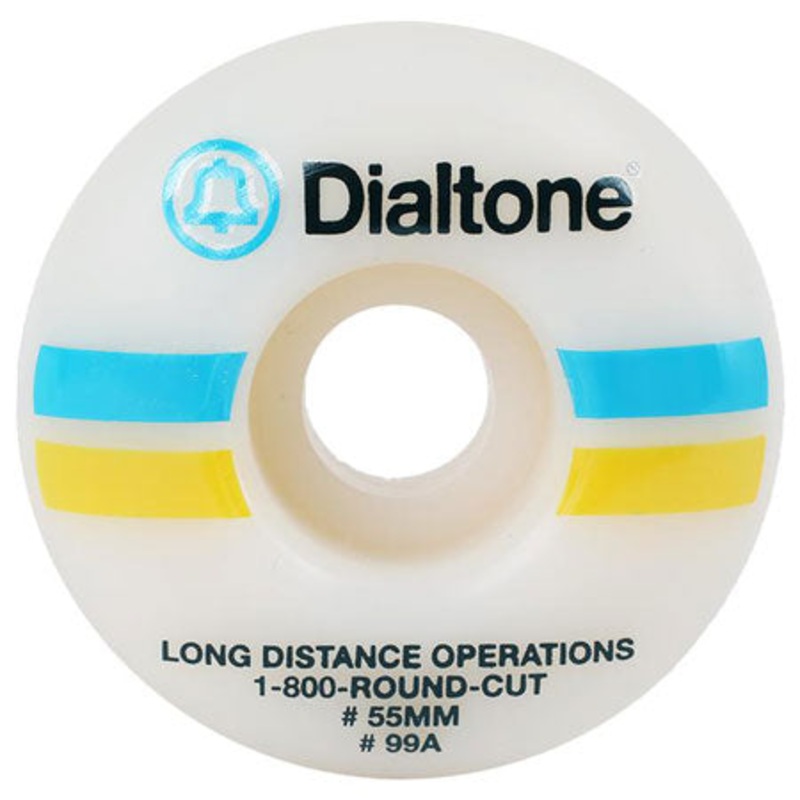 Dial Tone Bell South Standard 99A Wheels White 55mm