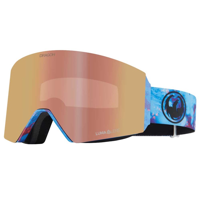 Dragon RVX Mag OTG Snowboard Goggles 2025 – Predator/Lumalens Rose Gold Ion + Bonus Lens Lumalens Midnight Blue Rose gold