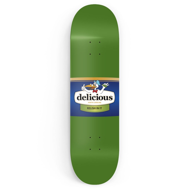 Edible Concrete Delicious Pickle Relish Deck 8.125 in 8.125 in