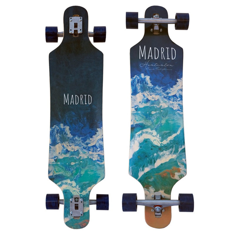 Madrid Spade Tidal 39″ Complete Drop Thru Skateboard