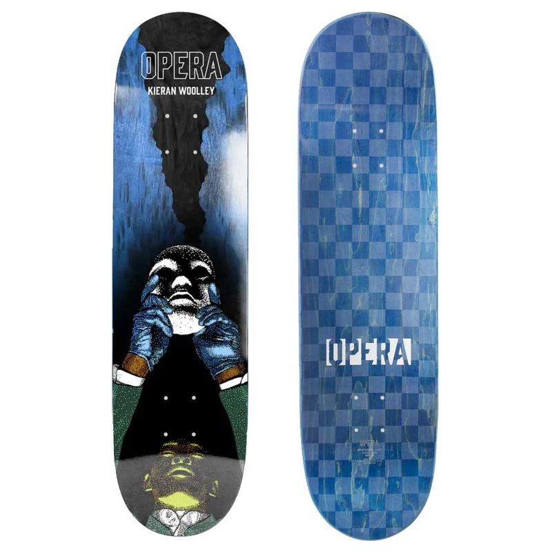 Opera Skateboards Kieran Woolley Upward Skateboard Deck 8.5″ Deck only 8.5