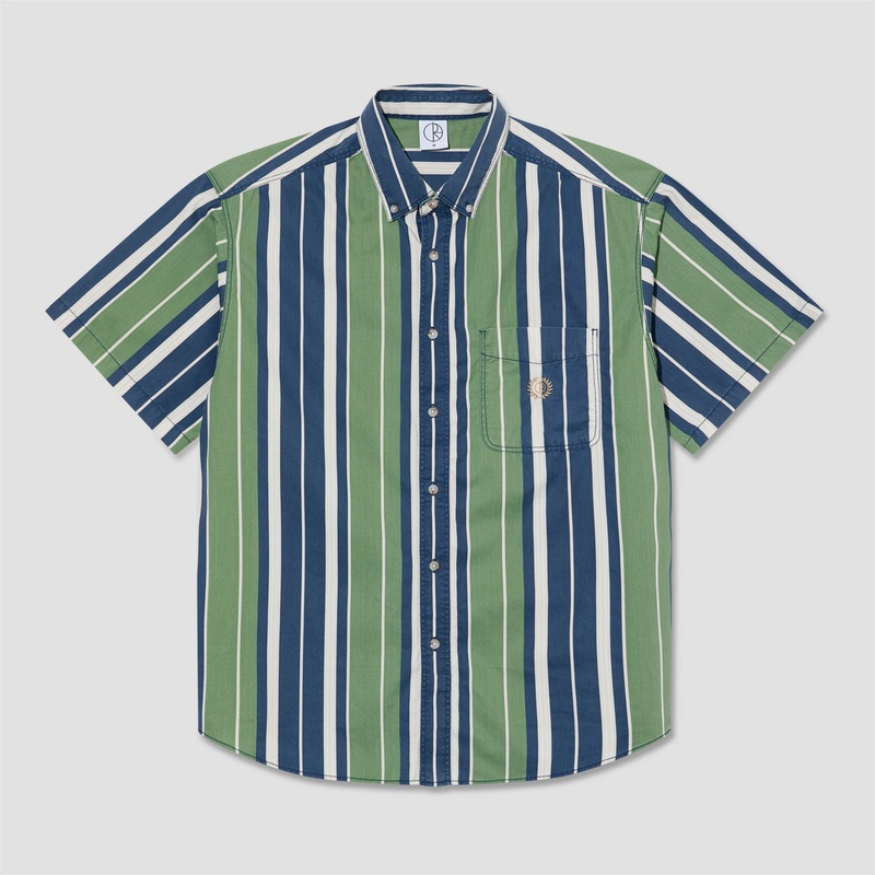 Polar Ted Shirt Green / Blue Small