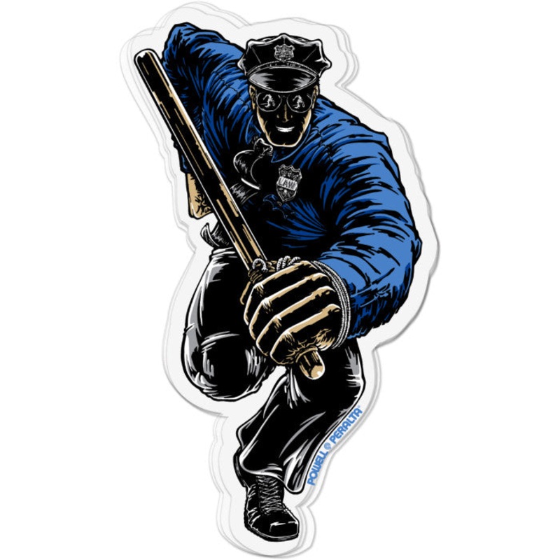 Powell Peralta Skateboards “Chris Senn- Cop” Sticker