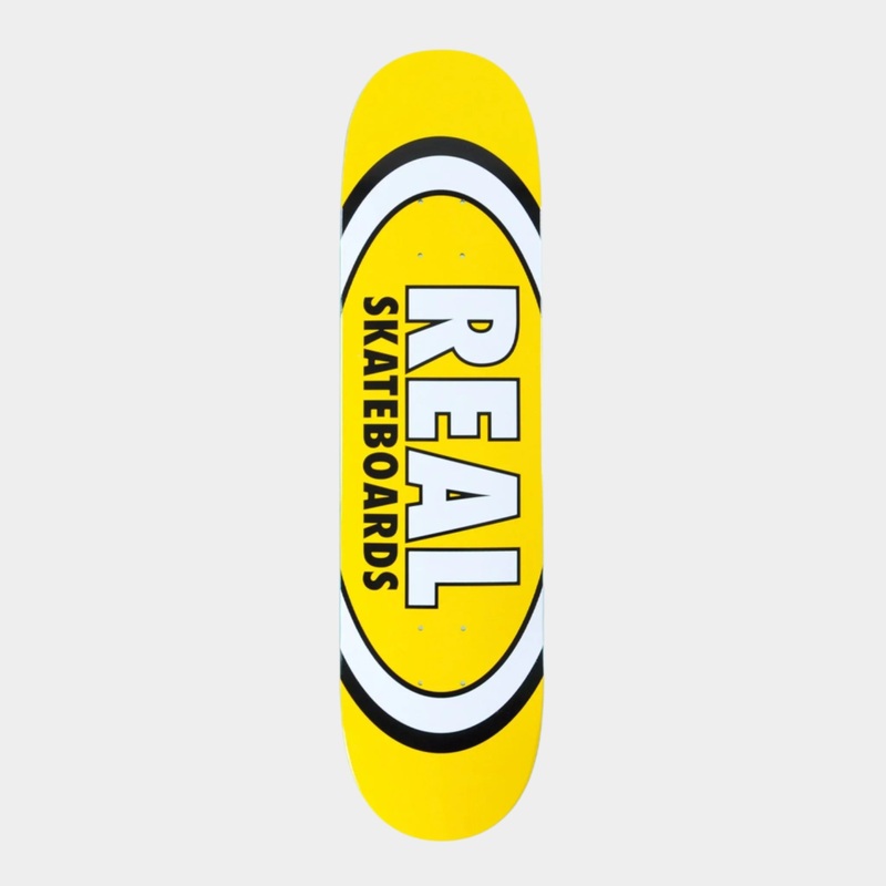 Real Team Classic Oval Deck Yellow – 8.06 8.06″