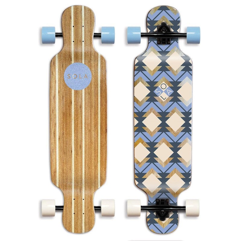 SOLA Geometry 38.75″ Bamboo Longboard