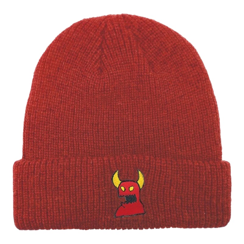 TOY MACHINE SKETCH MONSTER RUST BEANIE OS Rust
